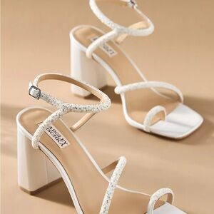 Badgley Mischka Dalilah Strappy Block Heels
